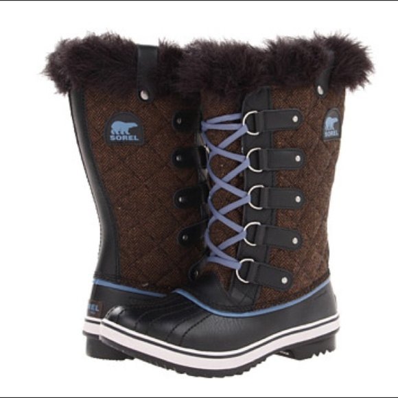 Sorel Shoes - Sorel Tofino Herringbone Faux Fur Lined Boot